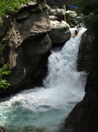  Deslizamento natural em caiaque 